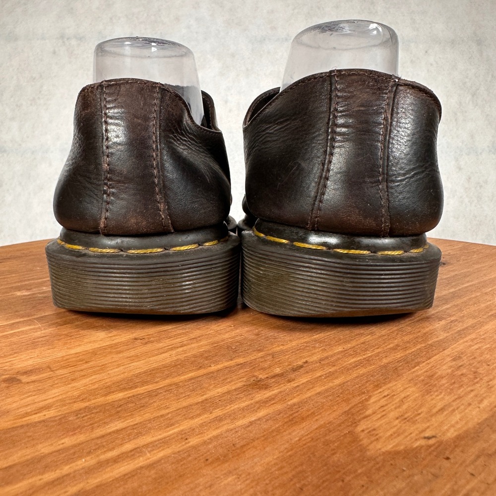 Dr. Martens 1461 Oxford Mens Size 10 Brown Good Leather 3-Eye Derby Shoes - Picture 7 of 14